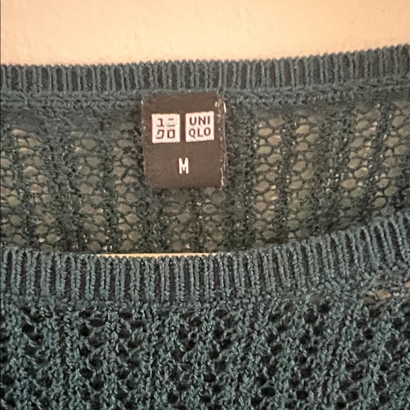 Uniqlo Women's Crew Neck Sweater - Dark Green - Picture 3 of 5